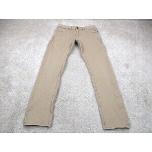 Roark Jeans Mens 31 Brown Tan HWY 133 Denim Standard Slim Fit Straight 31x31